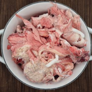 Калтык говяжий крупно рубленный. Стоимость указана за 1кг.