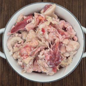 Смесь белого рубца и говяжей обрези. Стоимость указана за 1 кг.