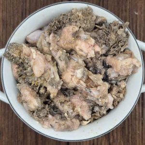 Бараний рубец неочищенный. Крупный фарш.