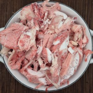 Обрезь говяжья рубленная