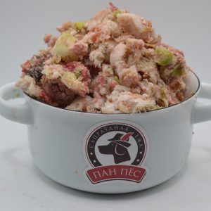 Микс с черным рубцом. Замороженный фарш. Цена указана за 1кг.